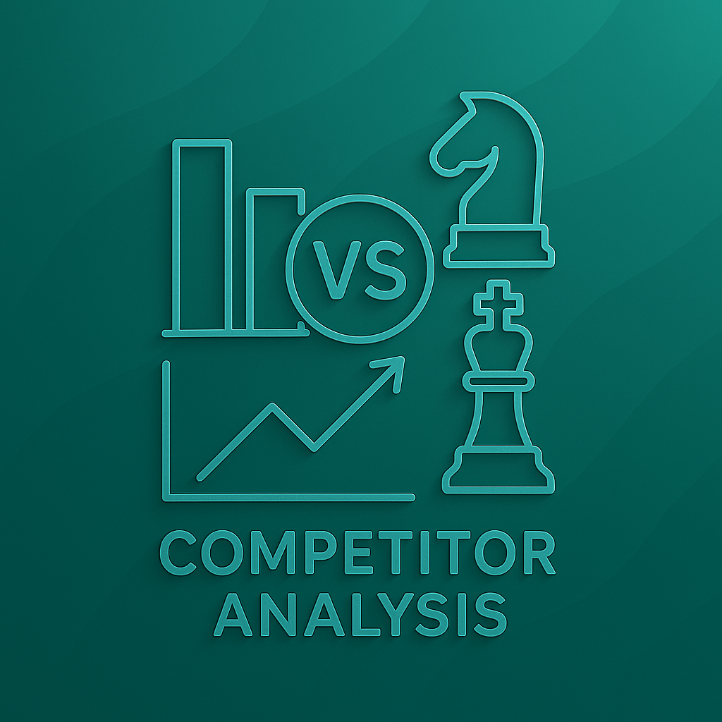 Competitor Analysis AI Icon